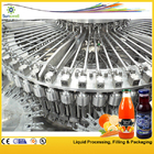 PET / Plastic Bottle Juice Filling Machine , Automatic Rotary Juice Filling Equipment