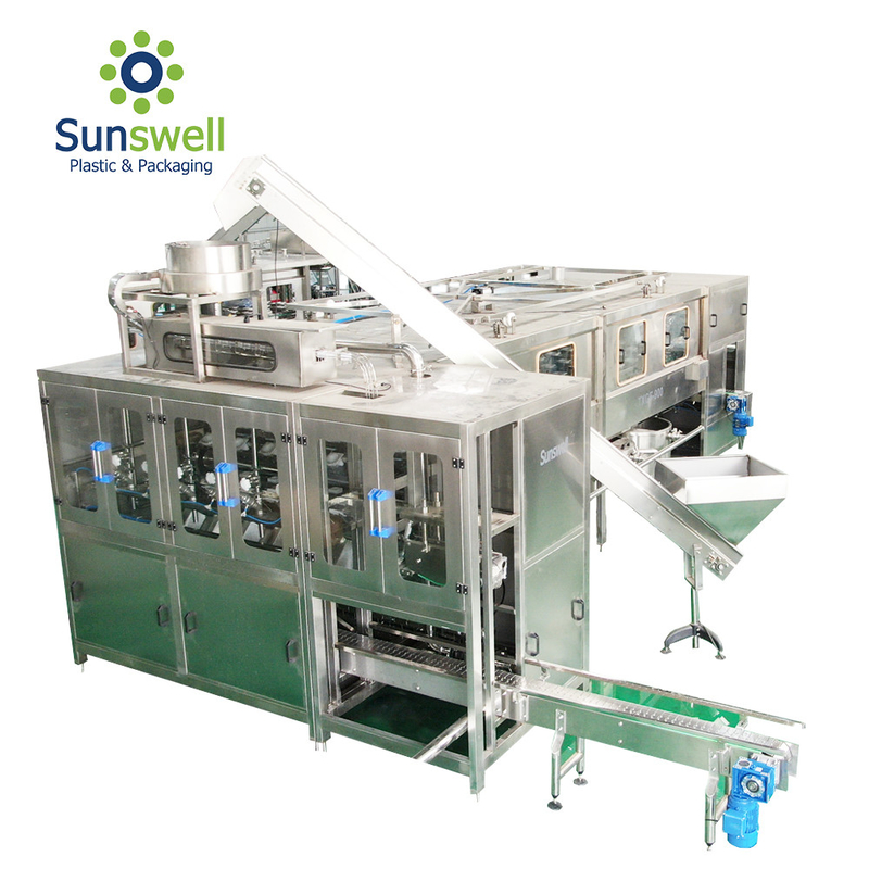 Low Weight Complete SUS316 5 Gallon Water Filling Machine