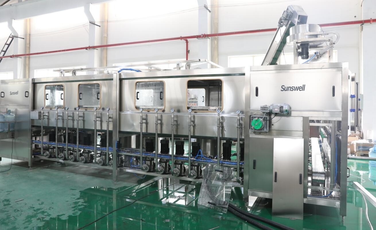 Stainless Steel 304 Anticorrosive 5 Gallon Water Filling Machine