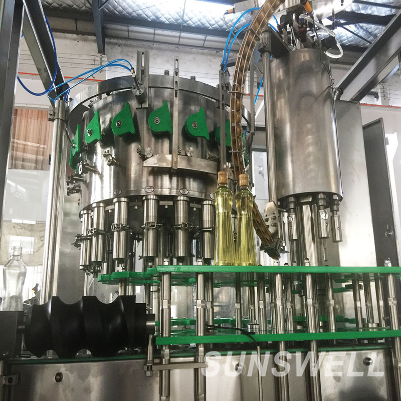 4000BPH Essential Oil Filling Machine 380V Automatic Olive Oil Bottling Equipment