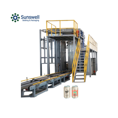 قیمت کارخانه آلومینیوم اتوماتیک می تواند لایه Depalletizing تجهیزات سطح بالا Depalletizer برای خالی پاپ می تواند