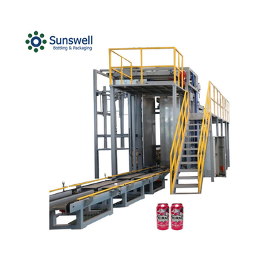 فروش گرم اتوماتیک پاپ می تواند Depalletizing ماشین سطح بالا قوطی می تواند لایه Depalletizer تولید کنندگان